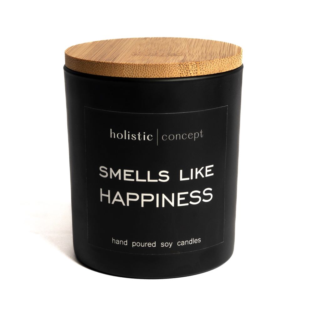 Αρωματικό Κερί Σόγια – HAPPINESS 300ml