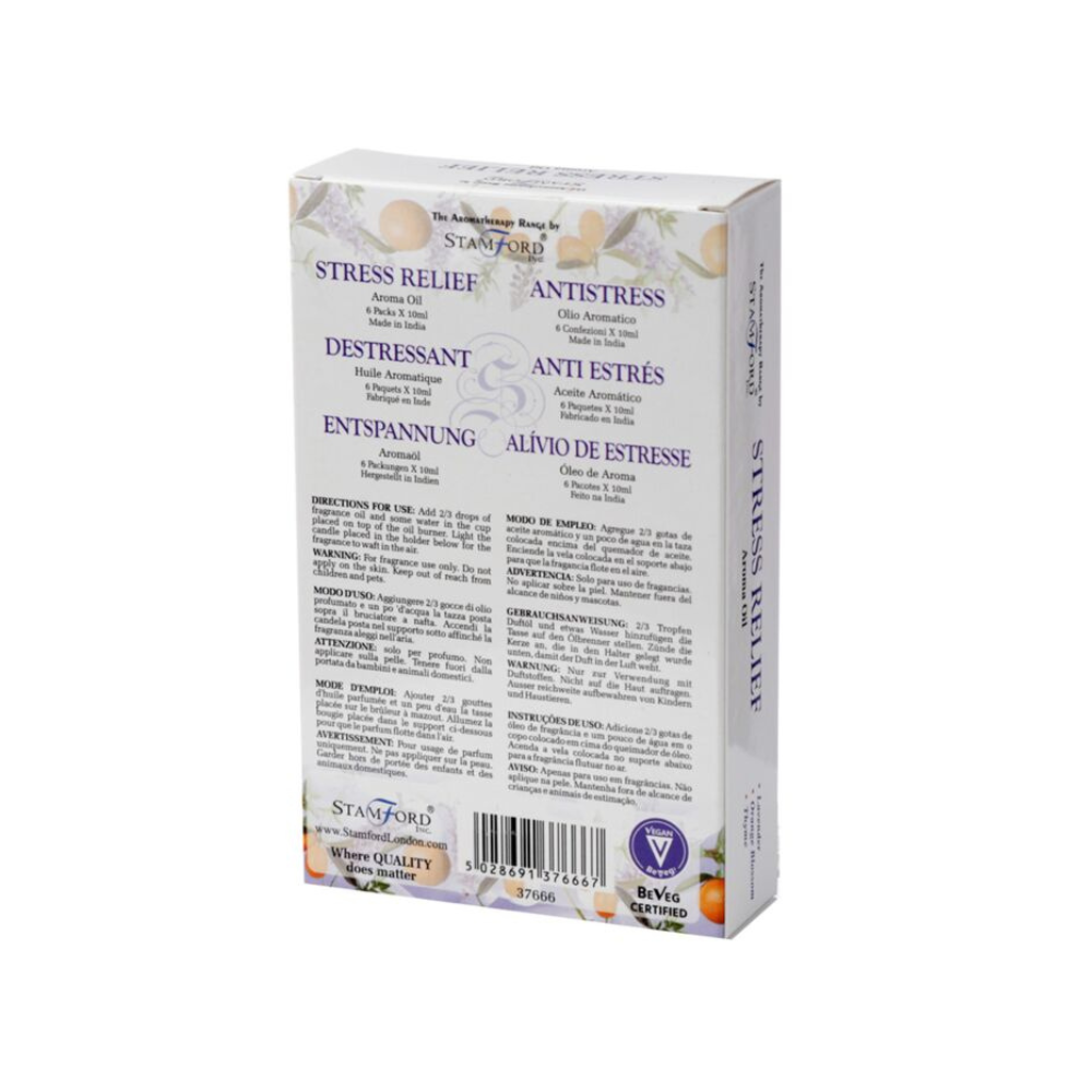 Φυτικό Αρωματικό έλαιο Stamford Stress Relief 10ml (1)